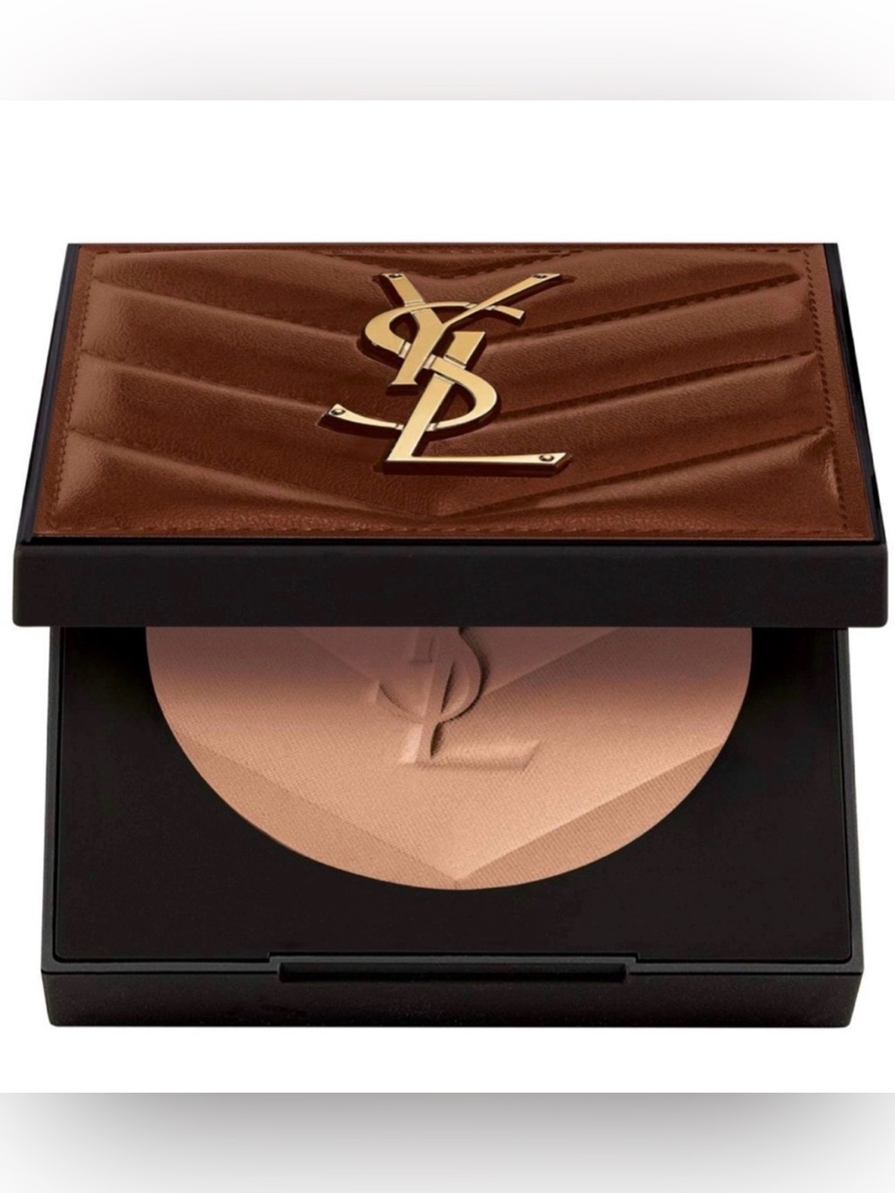 YSL Bronzer All Hours Hyper Bronze Powder Color 01 = Light Sepia *Brand New - Picture 3 of 14